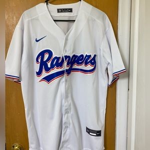 Texas Rangers baseball jersey
